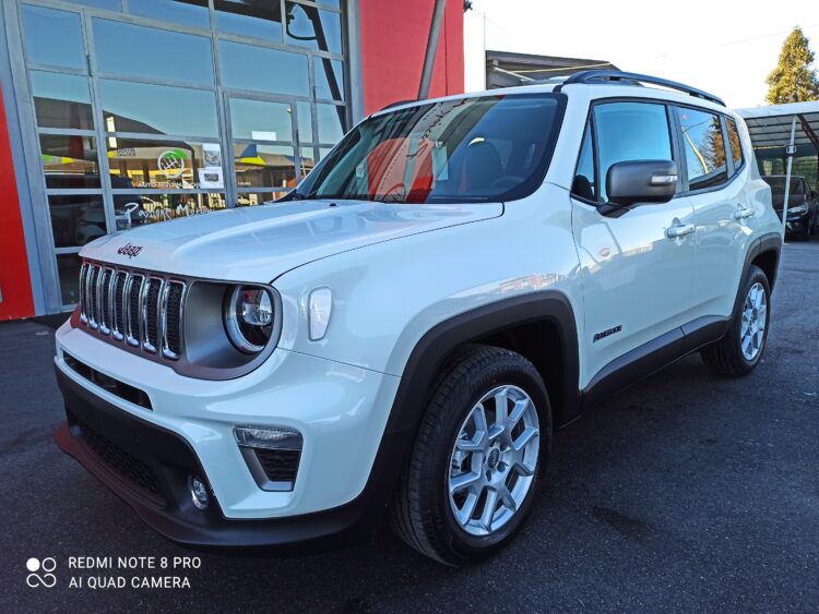 JEEP RENEGADE 1.6 MTJ 130CV LIMITED EURO 6D-FINAL KM ZERO 01/2021
