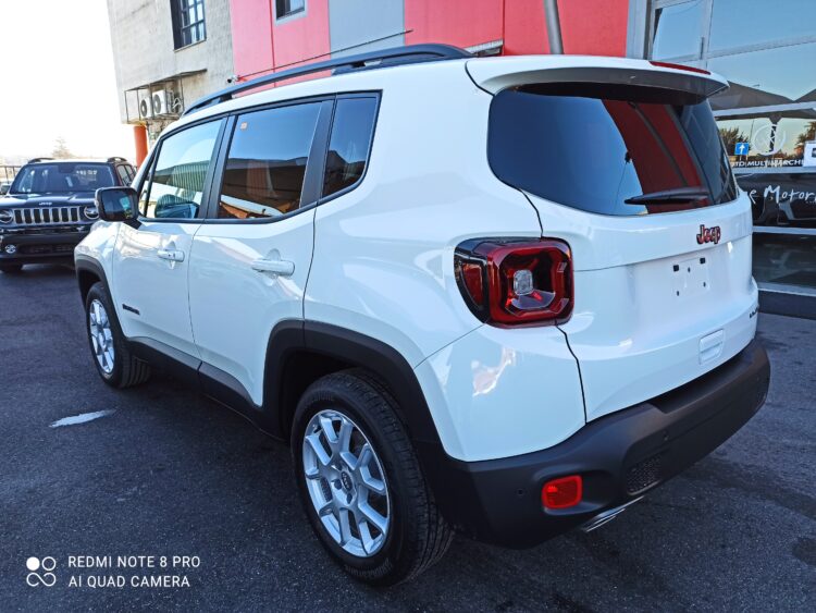 JEEP RENEGADE 1.6 MTJ 130CV LIMITED EURO 6D-FINAL KM ZERO 01/2021