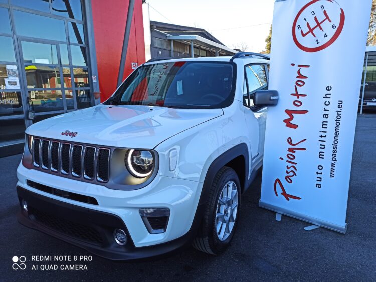 JEEP RENEGADE 1.6 MTJ 130CV LIMITED EURO 6D-FINAL KM ZERO 01/2021