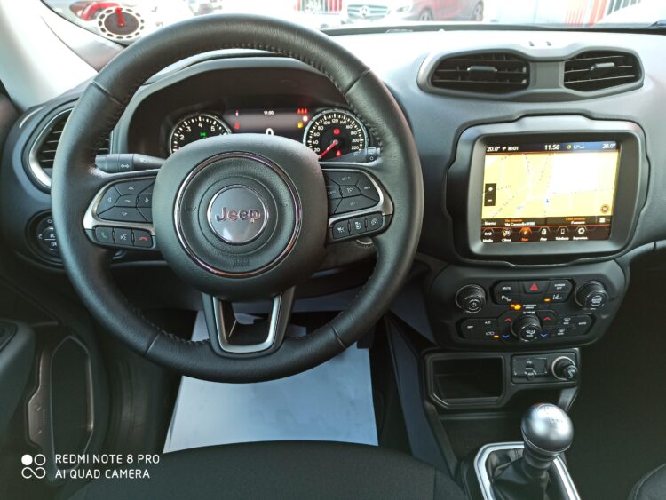 JEEP RENEGADE 1.0T3 120CV LIMITED KM ZERO 02/2021 TETTO APRIBILE PANORAMA