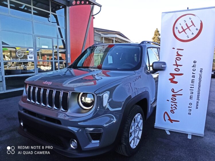 JEEP RENEGADE 1.6 MTJ 130CV LIMITED EURO 6D-FINAL KM ZERO 01/2021